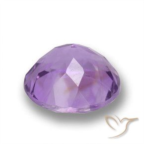 Ametista Viola medio naturale da 4.41 ct, Rotondo, VVS-VS