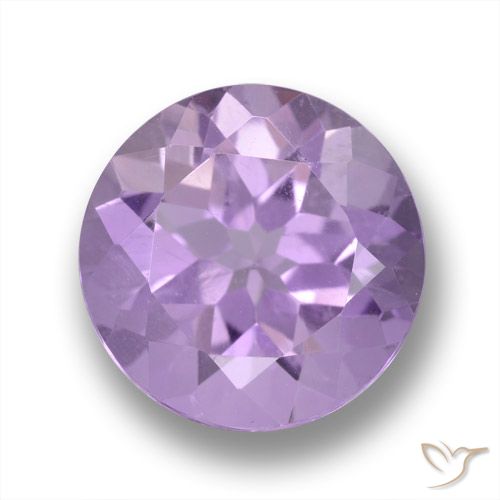 4.58ct Naturale Viola medio Ametista, Rotondo, VVS-VS