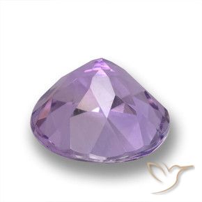 Ametista Viola medio naturale da 4.58 ct, Rotondo, VVS-VS