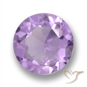 Ametista Iris Violetta naturale da 4.05 ct, Rotondo, VVS-VS