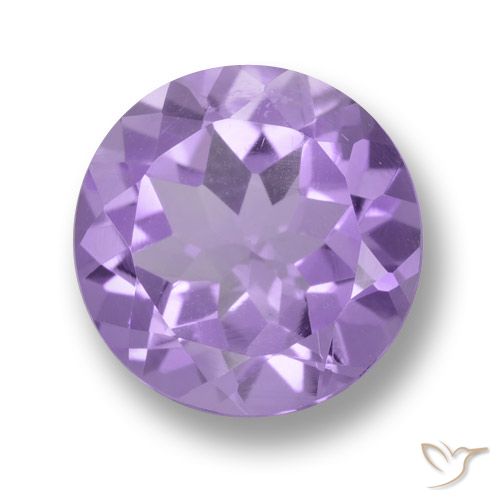 4.37ct Naturale Viola medio Ametista, Rotondo, VVS-VS