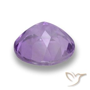 Ametista Viola medio naturale da 4.37 ct, Rotondo, VVS-VS
