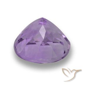 Ametista Viola medio naturale da 4.83 ct, Rotondo, VVS-VS