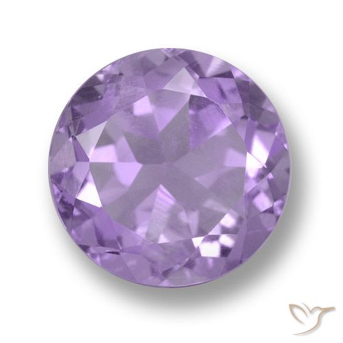 3.88ct Naturale Viola medio Ametista, Rotondo, VS