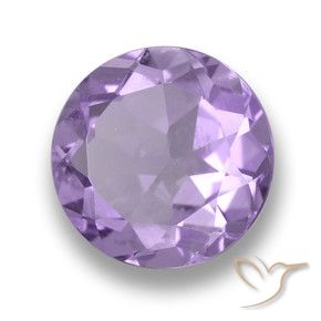 Ametista Viola medio naturale da 3.88 ct, Rotondo, VS