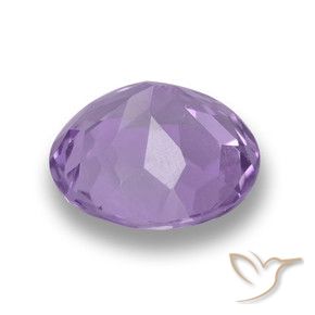 Ametista Viola medio naturale da 3.88 ct, Rotondo, VS