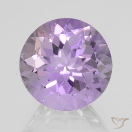 4.38ct Naturale Viola medio Ametista, Rotondo, VVS-VS