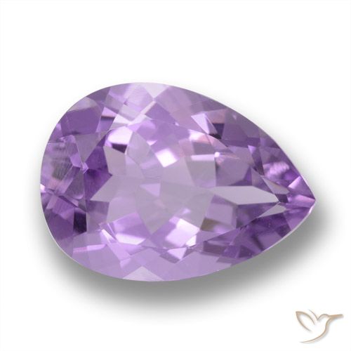 4.84ct Naturale Viola scuro Ametista, Forma a pera, VVS