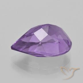 Ametista violaceo naturale da 5.03 ct, Forma a pera, VVS