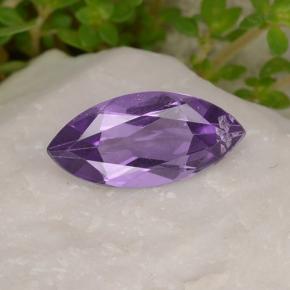 Ametista naturale viola da 1,43 ct, marchesa, VS