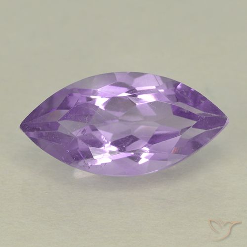 1.82ct Naturale Viola medio Ametista, Taglio marquise, VS