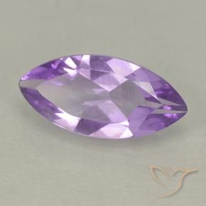 Ametista Viola tendente al rosa naturale da 1.26 ct, Taglio marquise, VS