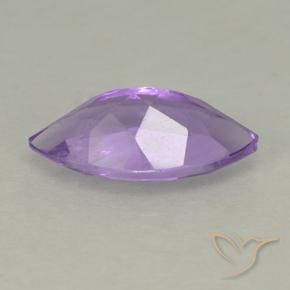 Ametista Viola violaceo medio naturale da 1.49 ct, Taglio marquise, VS