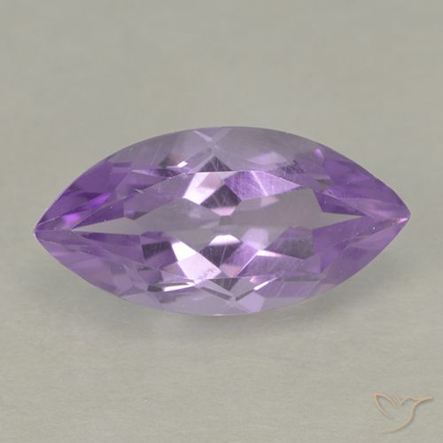 1.60ct Naturale Deep Iris Violetta Ametista, Taglio marquise, VS