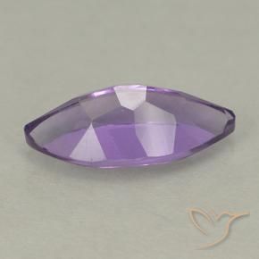 Ametista Viola medio naturale da 1.55 ct, Taglio marquise, VS