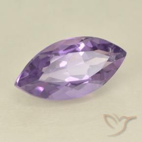 Ametista Viola scuro naturale da 1.77 ct, Taglio marquise, VS