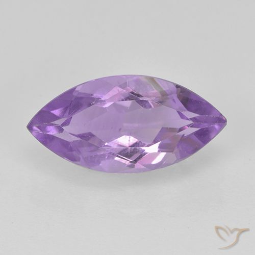 1.43ct Naturale Viola medio Ametista, Taglio marquise, VS