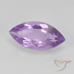 Ametista Viola medio naturale da 1.43 ct, Taglio marquise, VS