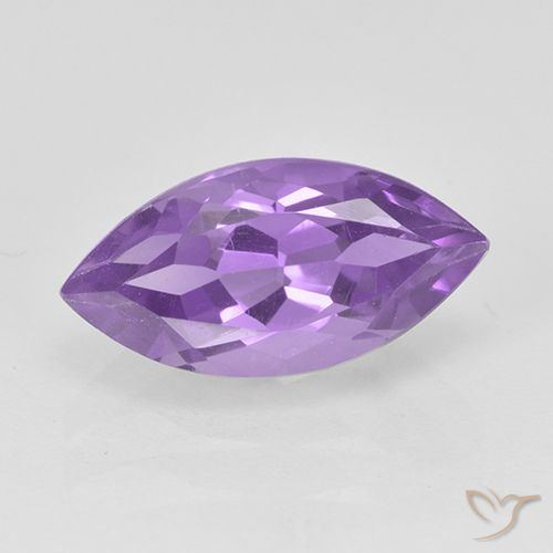 1.97ct Naturale Viola medio Ametista, Taglio marquise, VS