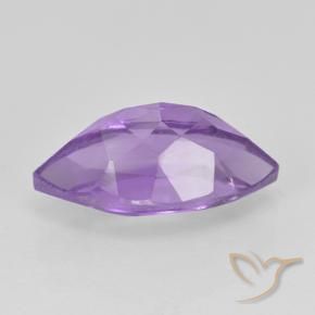 Ametista Viola medio naturale da 1.97 ct, Taglio marquise, VS