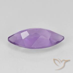 Ametista Viola Iris Rosato naturale da 1.35 ct, Taglio marquise, VS