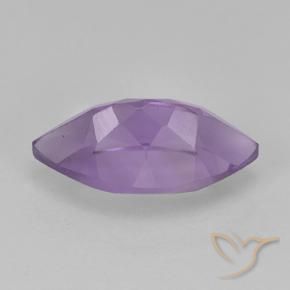 Ametista Viola medio naturale da 1.88 ct, Taglio marquise, VS