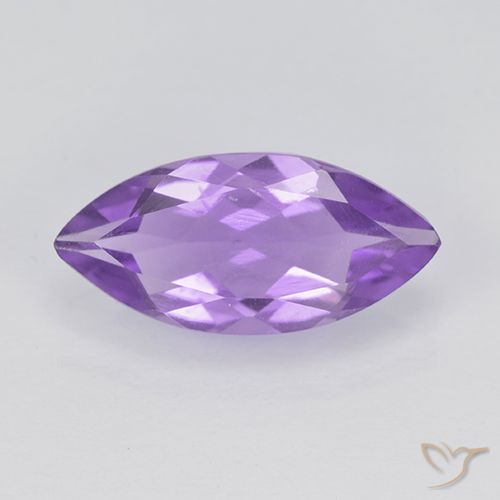 1.31ct Naturale Deep Iris Violetta Ametista, Taglio marquise, VS