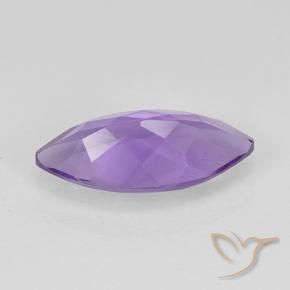 Ametista Deep Iris Violetta naturale da 1.31 ct, Taglio marquise, VS