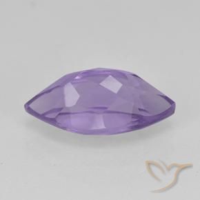 Ametista Viola medio naturale da 1.92 ct, Taglio marquise, VS