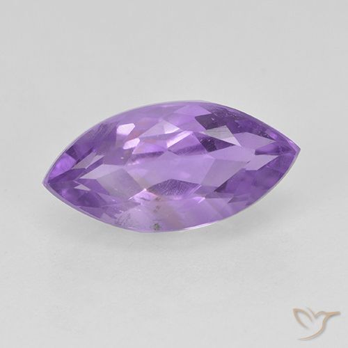 1.77ct Naturale Viola medio Ametista, Taglio marquise, VS