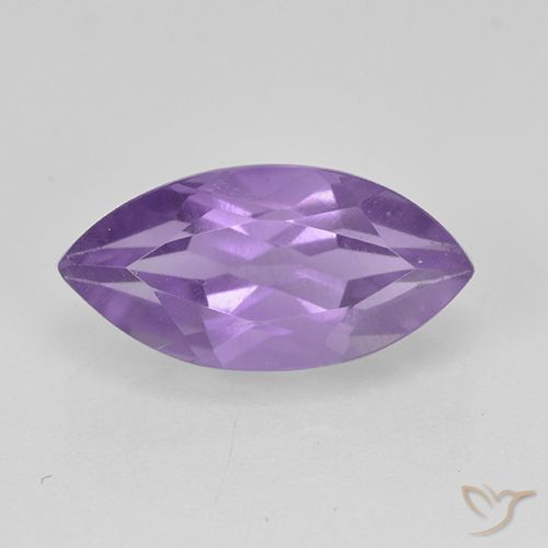 1.99ct Naturale Viola medio Ametista, Taglio marquise, VS