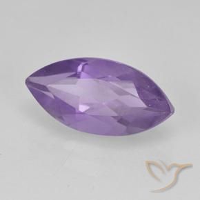Ametista Viola medio naturale da 1.99 ct, Taglio marquise, VS