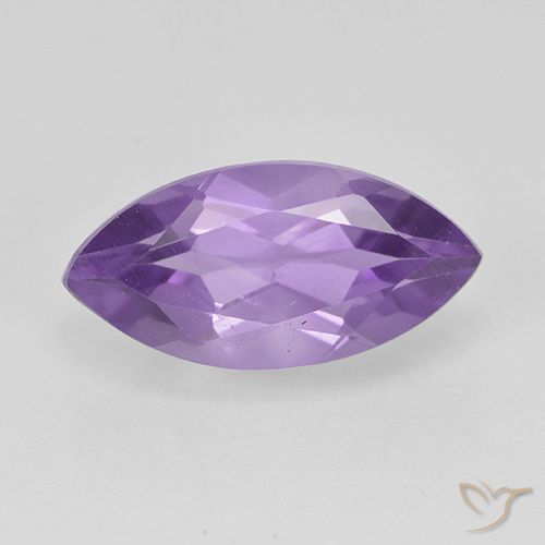 1.73ct Naturale Viola medio Ametista, Taglio marquise, VS