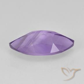 Ametista Viola medio naturale da 1.73 ct, Taglio marquise, VS