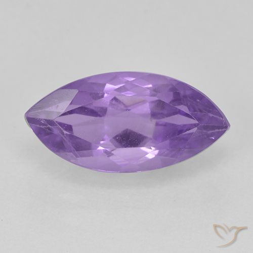 2.07ct Naturale Viola medio Ametista, Taglio marquise, VS