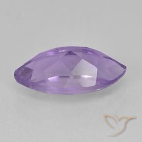 Ametista Viola medio naturale da 2.07 ct, Taglio marquise, VS