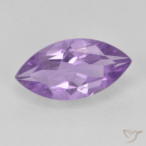 1.59ct Naturale Viola medio Ametista, Taglio marquise, VS