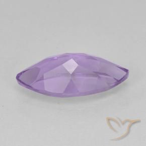 Ametista Viola medio naturale da 1.59 ct, Taglio marquise, VS