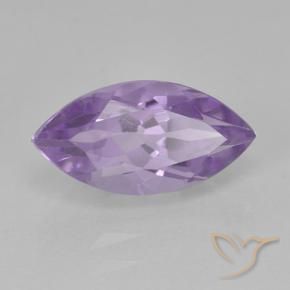 Ametista Viola medio naturale da 1.94 ct, Taglio marquise, VS