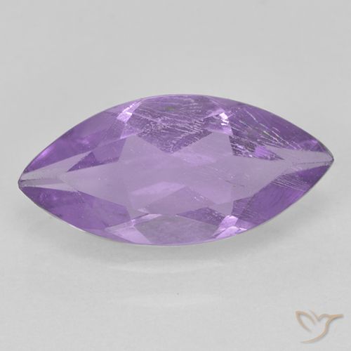 1.31ct Naturale Viola medio Ametista, Taglio marquise, VS-SI