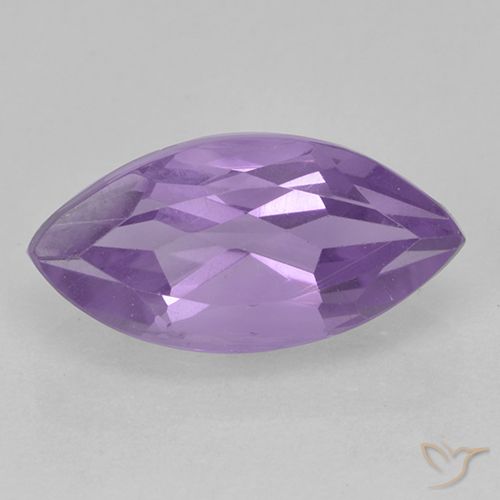 2.07ct Naturale Viola medio Ametista, Taglio marquise, VS