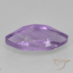 Ametista Viola medio naturale da 2.07 ct, Taglio marquise, VS