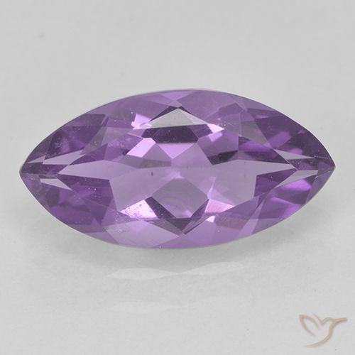 1.58ct Naturale Iris Violetta Ametista, Taglio marquise, VS