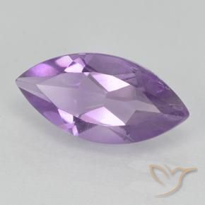Ametista Viola Iris Rosato naturale da 1.55 ct, Taglio marquise, VS