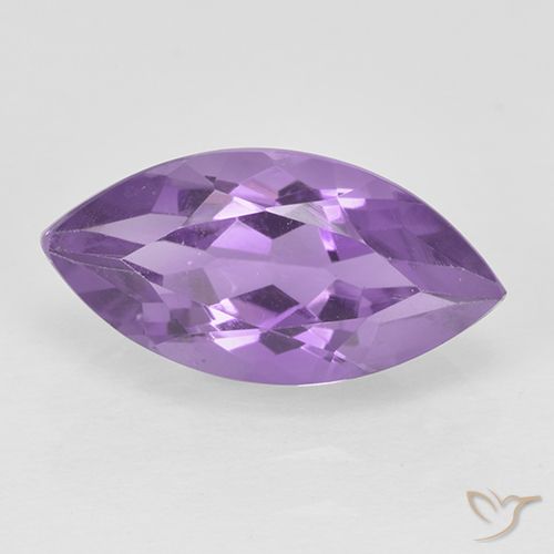1.79ct Naturale Viola medio Ametista, Taglio marquise, VS