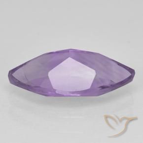 Ametista Rosa viola medio naturale da 1.54 ct, Taglio marquise, VS