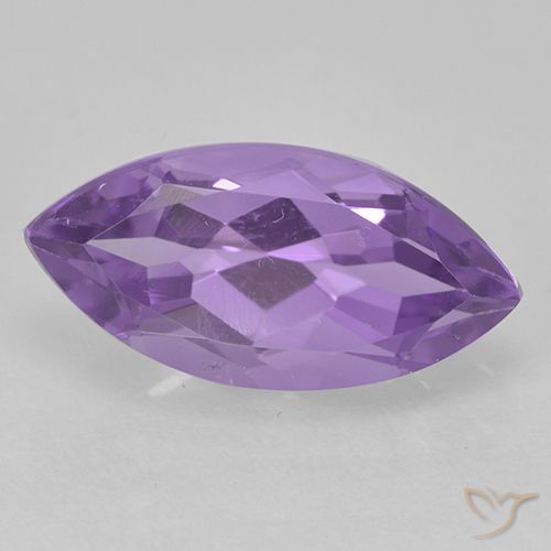 1.84ct Naturale Viola medio Ametista, Taglio marquise, VS