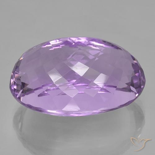 Ametista violaceo naturale da 44.27 ct, Ovale, IF