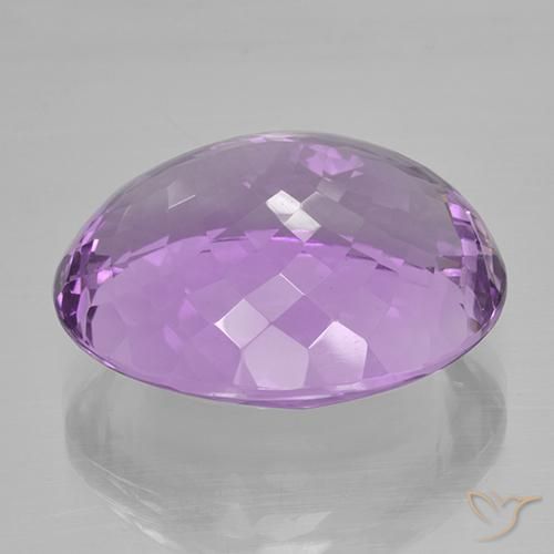 Ametista violaceo naturale da 33.35 ct, Ovale, IF