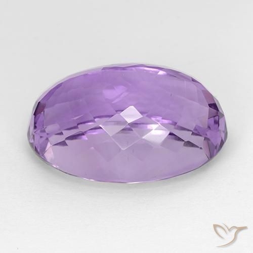 Ametista violaceo naturale da 28.16 ct, Ovale, IF